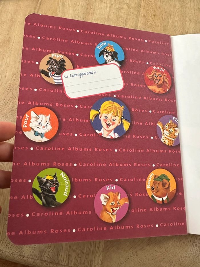 Livre vintage Youpi au Zoo Caroline albums roses Hachette Jeunesse - photo numéro 4