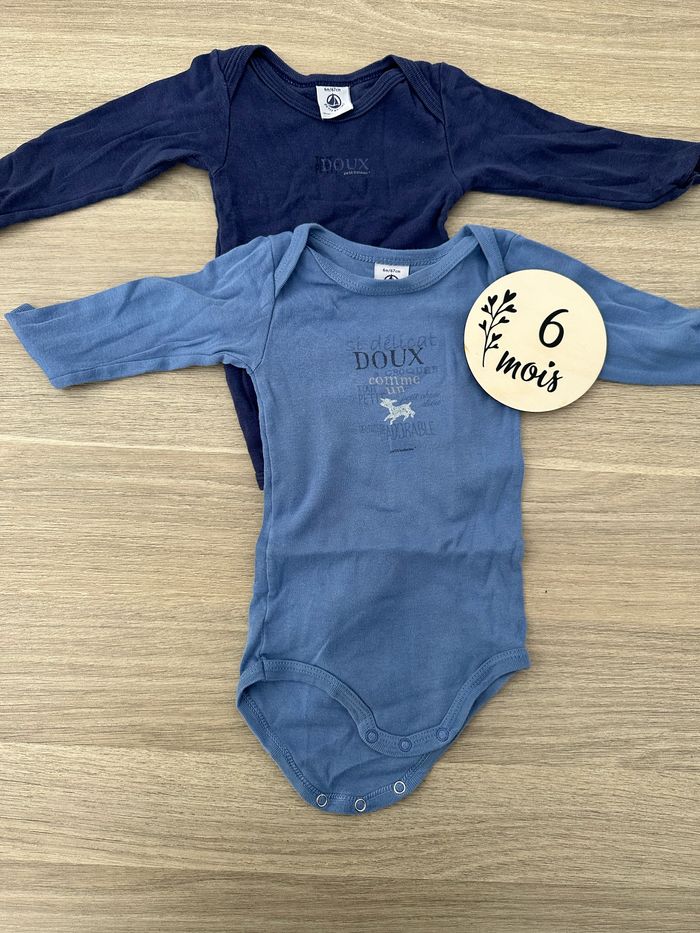 Lot de 2 body 6 mois