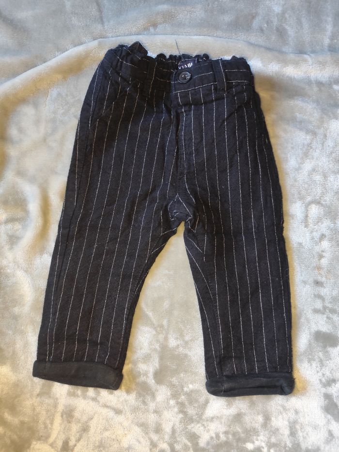 Costume ensemble bodies, pantalon et gilet Kiabi 9 mois - photo numéro 5