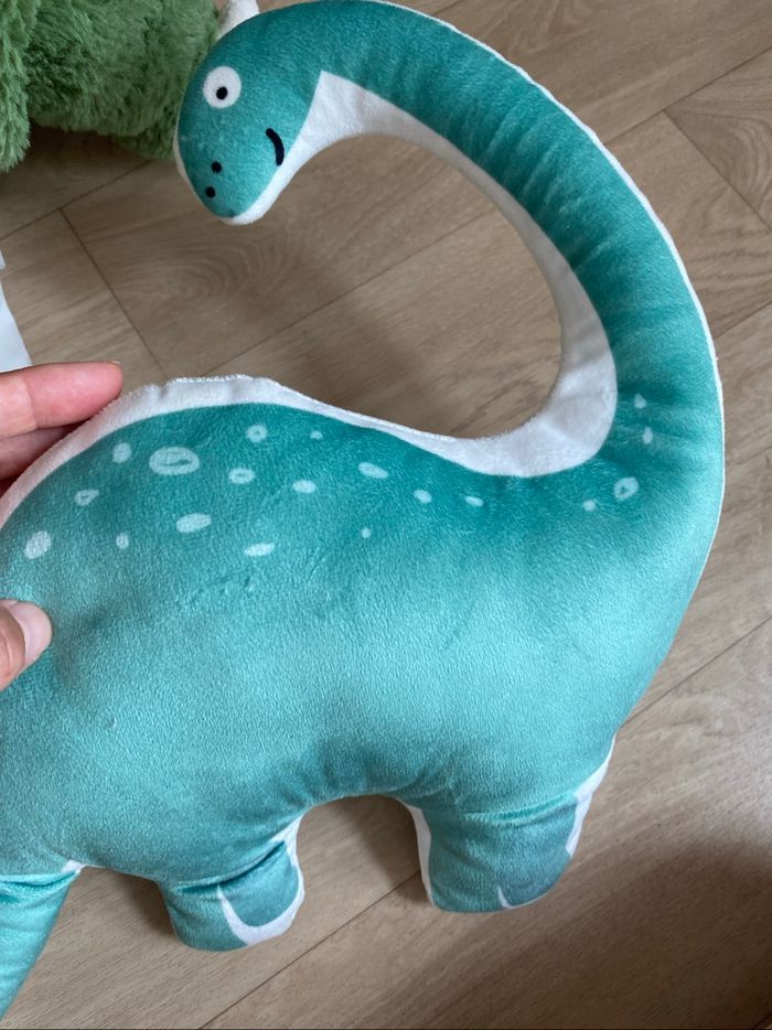 Lot de deux peluche et une affiche dinosaure - photo numéro 4