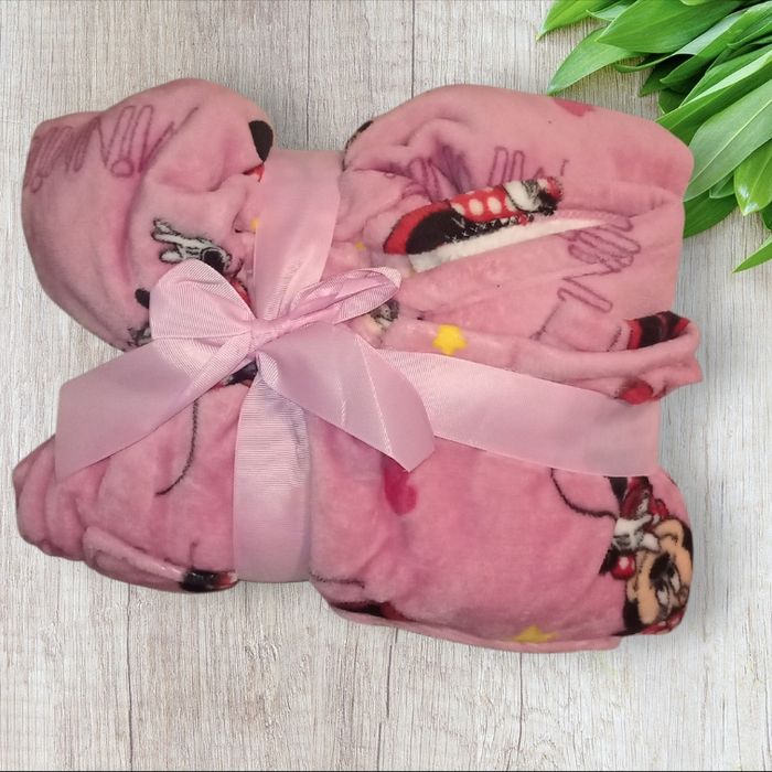 7/14  ans Poncho polaire Minnie mouse Disney - photo numéro 4