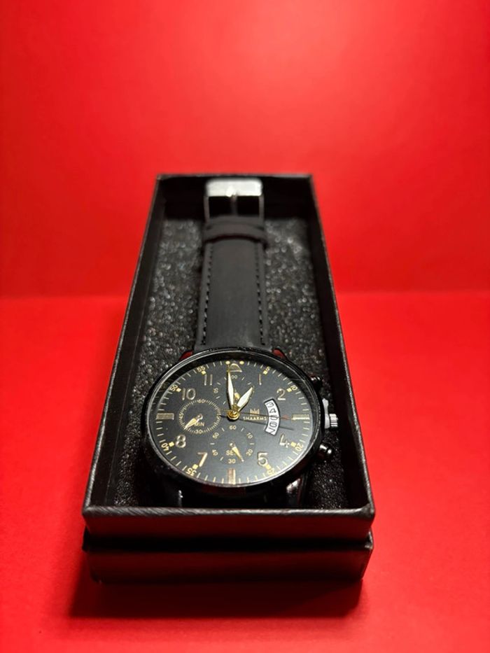 Montre À Quartz Classique Pour Homme avec date, bracelet personnalisable - photo numéro 6