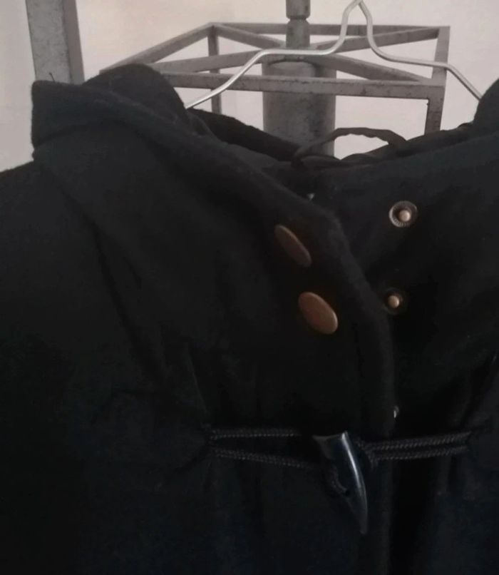 Manteau noir chaud tout doublé Kiabi taille XS - photo numéro 17