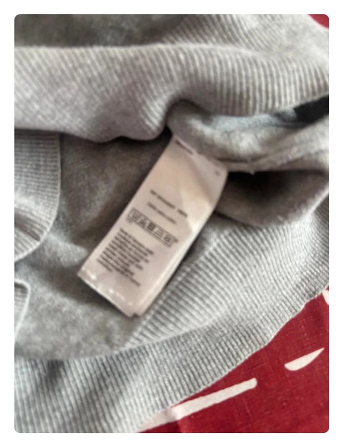 Sweat col V Celii taille S gris - photo numéro 6