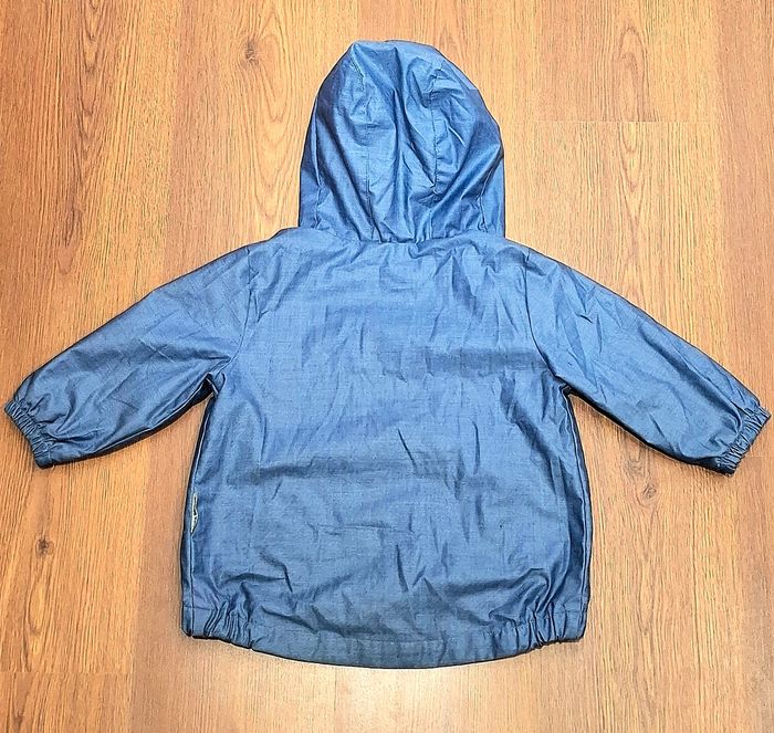 Veste coupe-vent à capuche Petit Béguin – 24 mois – bleu – enfant / bébé - photo numéro 10