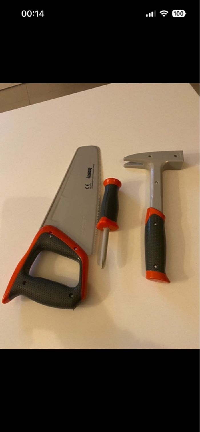 Lot de 3 outils en plastique - photo numéro 2