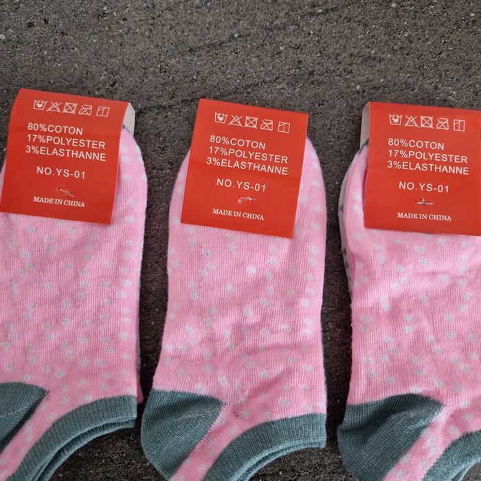 Lot 6 paires de socquettes 35/38. - photo numéro 4