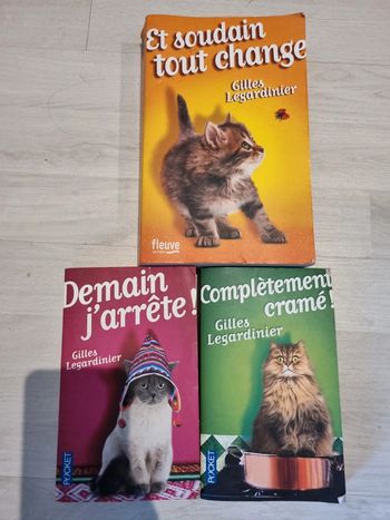 3 livres Gilles Legardinier