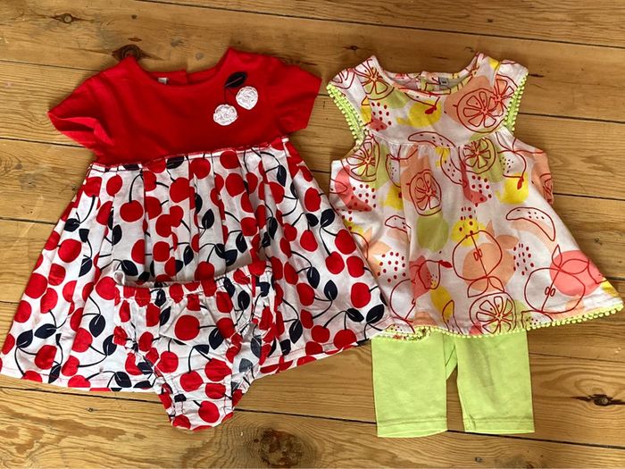 Lot de deux ensembles taille 68