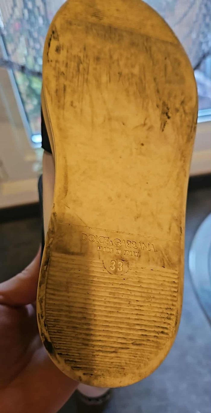 Chausseur dolce gabanna taille 33 mixte - photo numéro 7