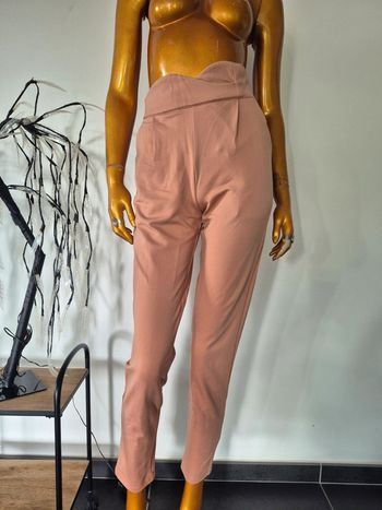 Pantalon Court Femme Rose