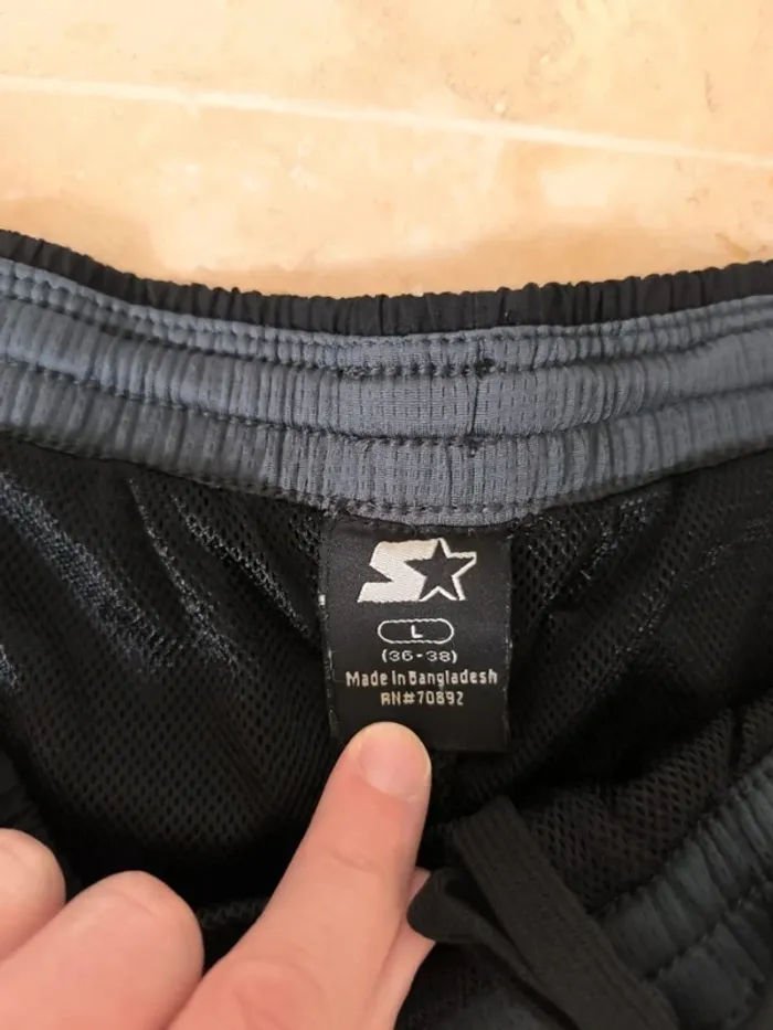 Jogging, survêtement Starter noir et gris Homme taille FR48 - photo numéro 8