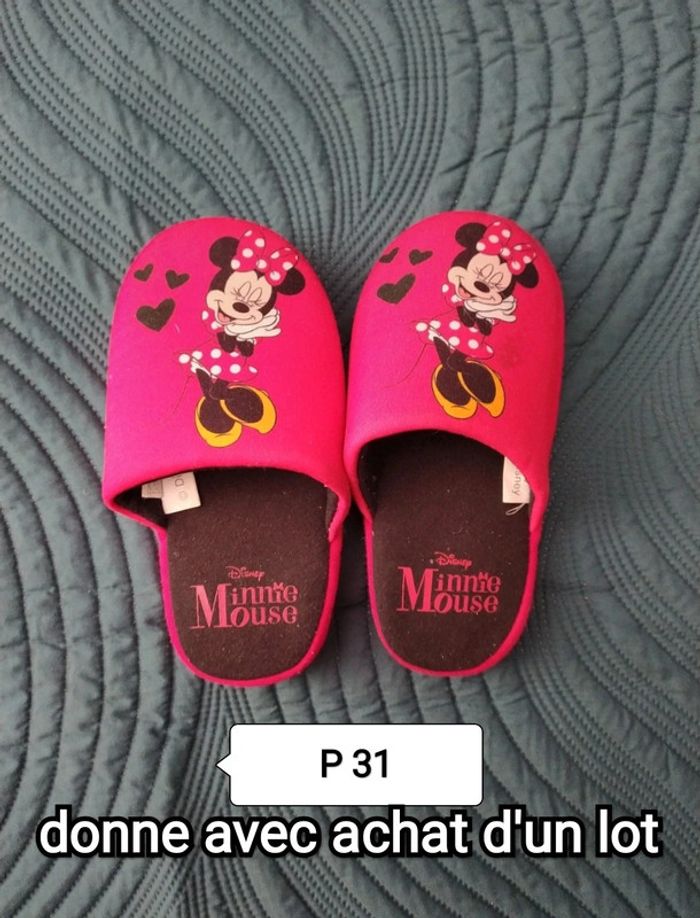 Donne pantoufle minnie P 31
