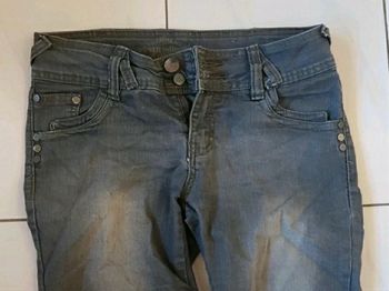 Jeans gris bleu Denim