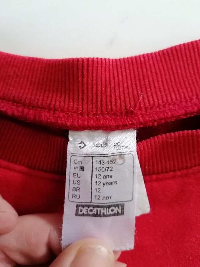 Pull rouge - photo numéro 3