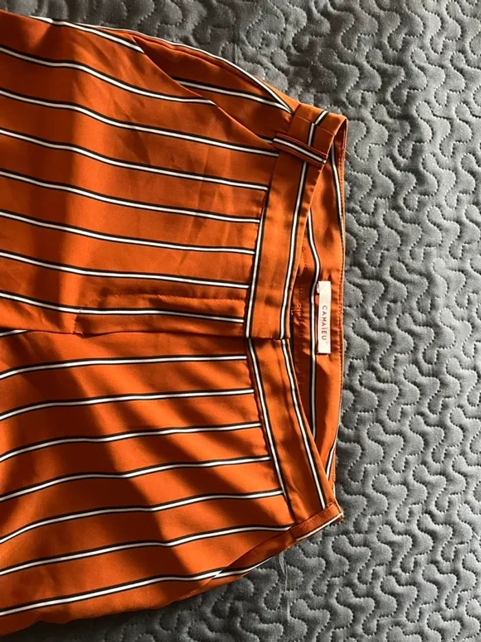 pantalon fluide camaïeu taille 36 - photo numéro 3