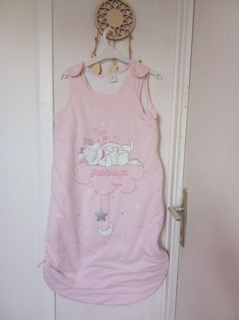 Turbulette gigoteuse bébé fille 6-36 mois Disney marie rose pâle Tog 2