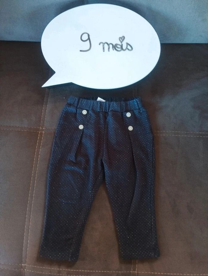 Pantalon Fille 9 mois Z Grain de blé