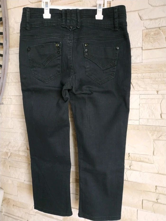 Pantacourt femme noir onado S tbe - photo numéro 3