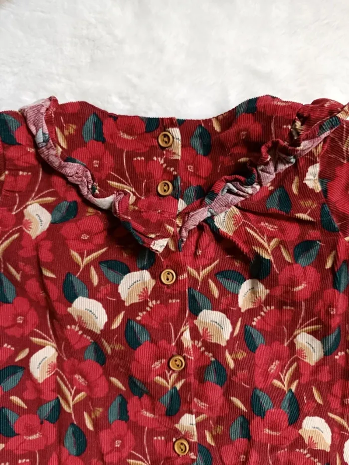 Robe velours bébé fille - photo numéro 6