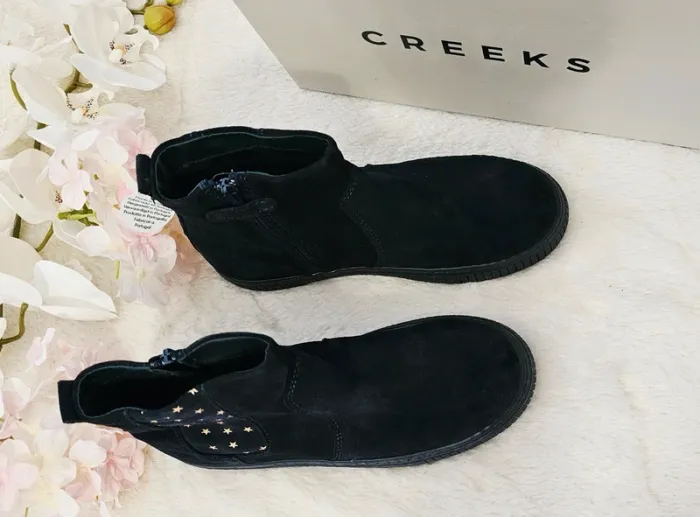 Bottes Bottines cuir Zip Creeks T35 - photo numéro 3