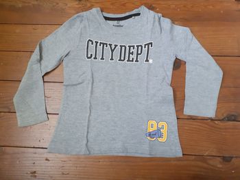 Sweet gris clair motif écriture et nombre