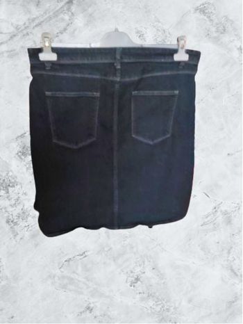 N°154 Jupe jean noir T44. Yessica.