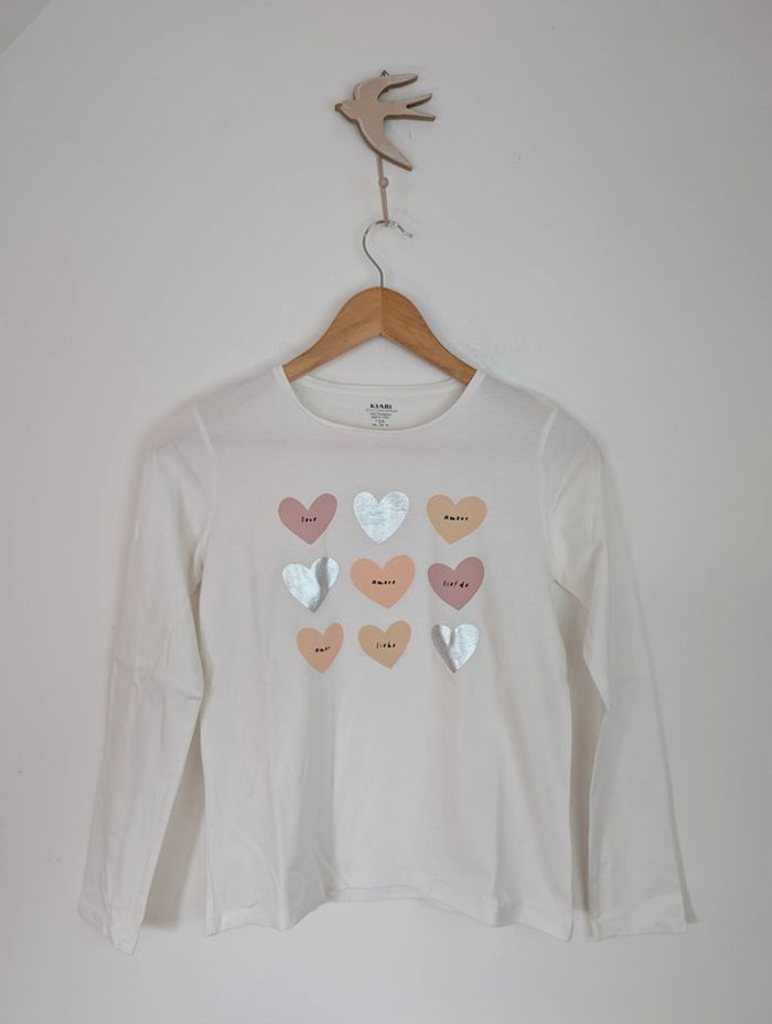 Tee shirt manches longues Kiabi 12 ans