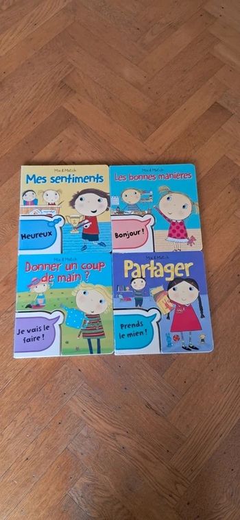 Lot 4 livres "Mix & Match" en très bon état