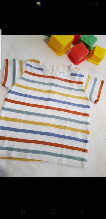 T.shirt bébé taille 6 mois