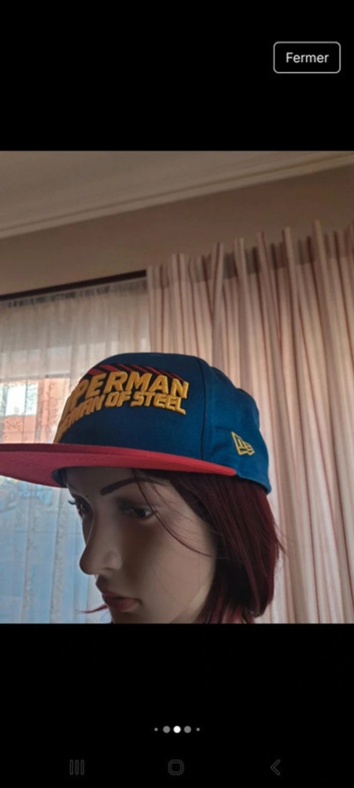 Casquette NewEra Superman the Man of Steel M/L - photo numéro 6