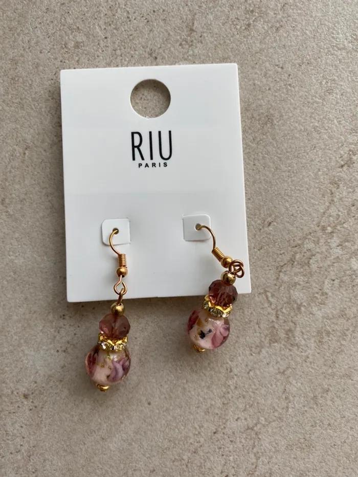 Lot Boucles d’oreilles + collier - photo numéro 4