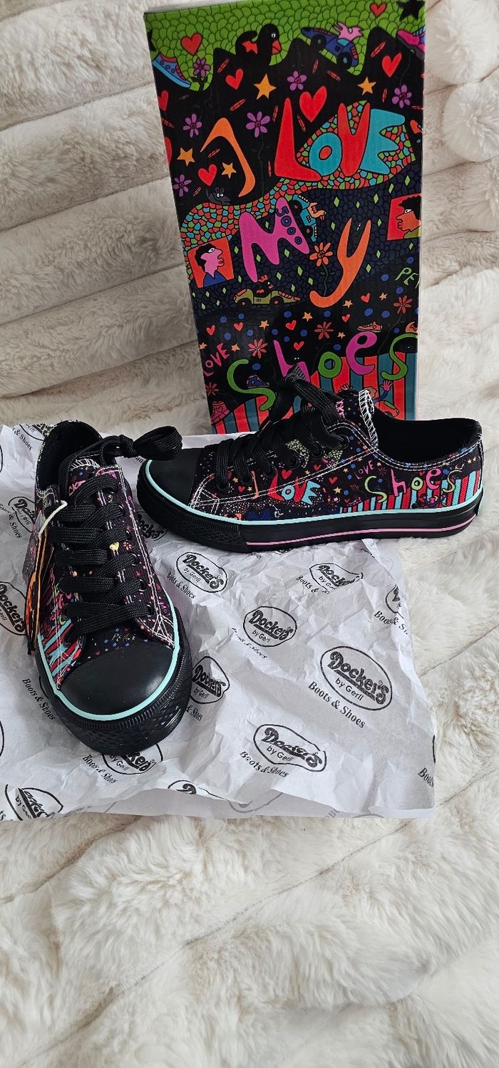 Magnifique basket Dockers femme by Gerli édition collector limitée - photo numéro 2