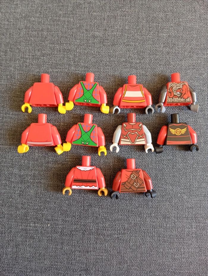10 Torse figurines lego - photo numéro 2