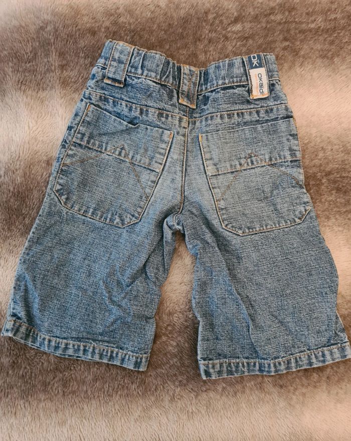 Short en jean longueur genou taille 3 ans - photo numéro 2