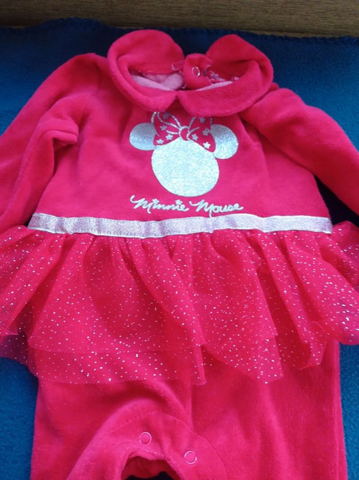Pyjama Minnie Noël 6 mois - photo numéro 2