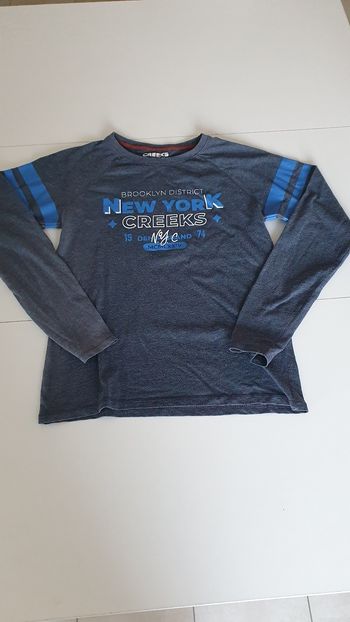 T shirt manches longues en 14 ans