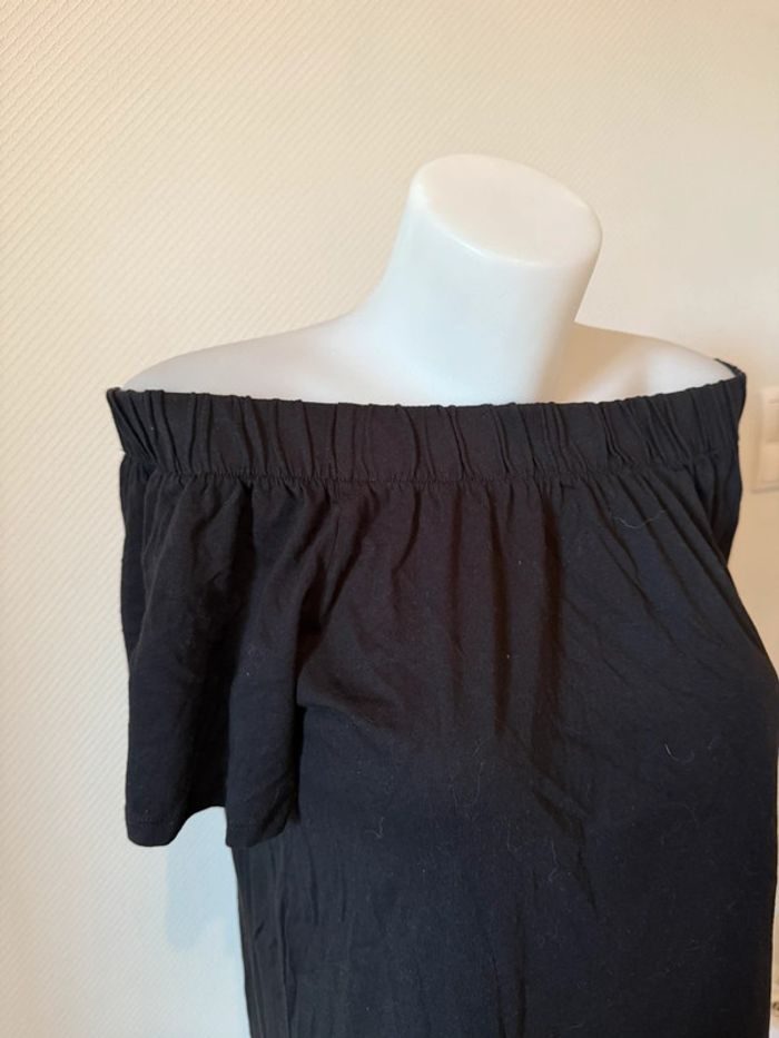 Lot de deux robes taille S en très bon état noir et orange H&M - photo numéro 2