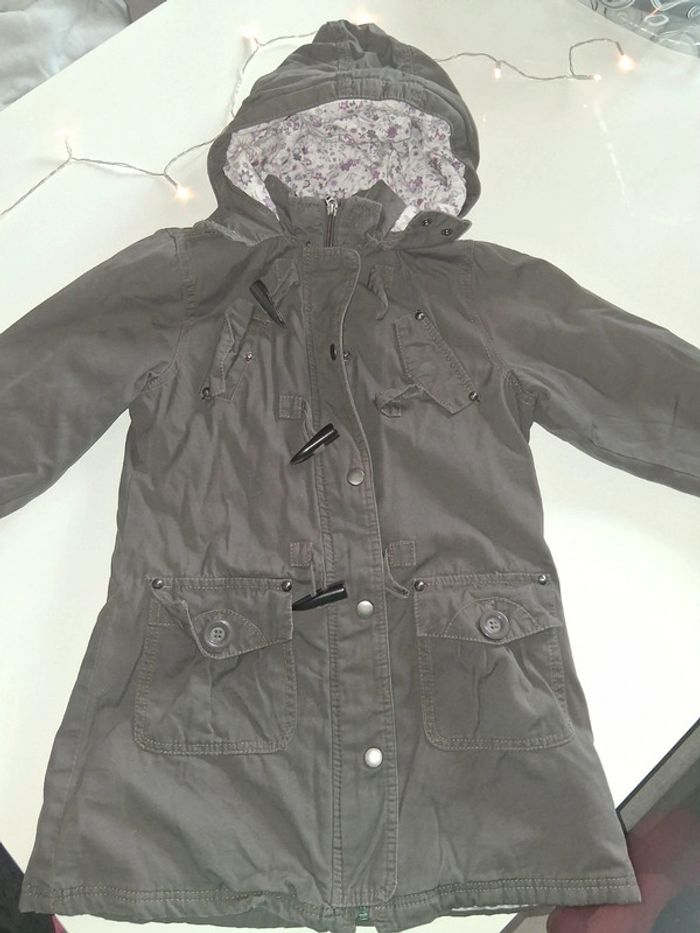Blouson gris avec capuche NKY