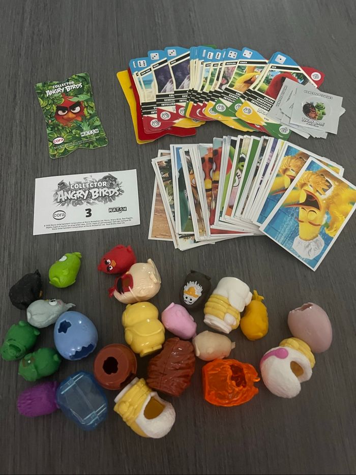 Collection angry birds Cora