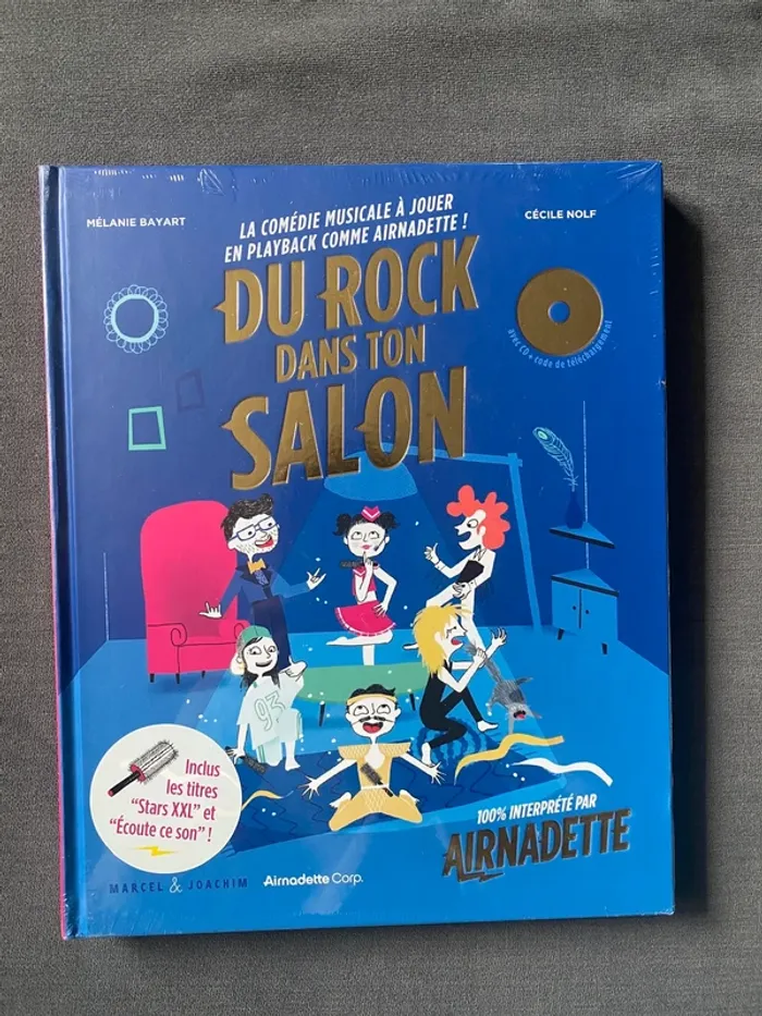 Du rock dans ton salon Marcel et Joachim et airnadette corp