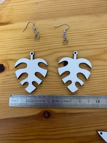 Boucles d'oreilles sublimables