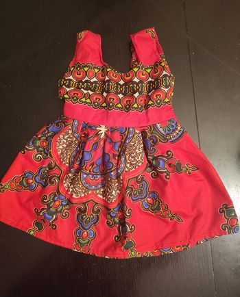 Lots robes africaine pagne Wax 1,5 à 2 ans