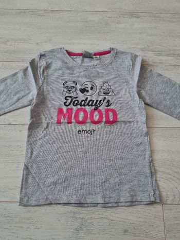 Haut ML Emoji 8 ans fille Neuf