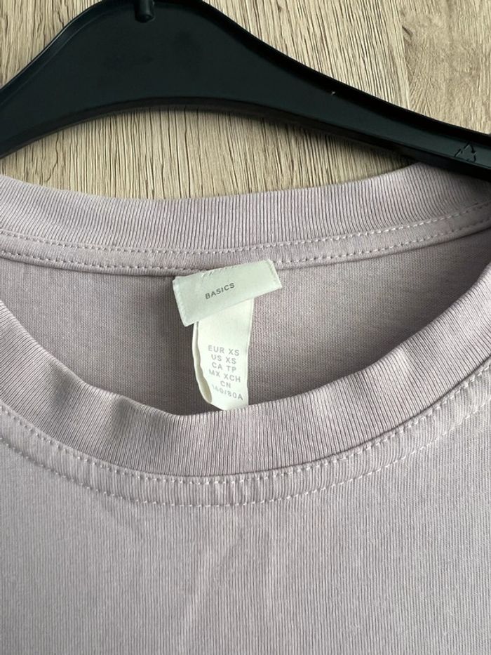 Robe t shirt violet pastel - photo numéro 3