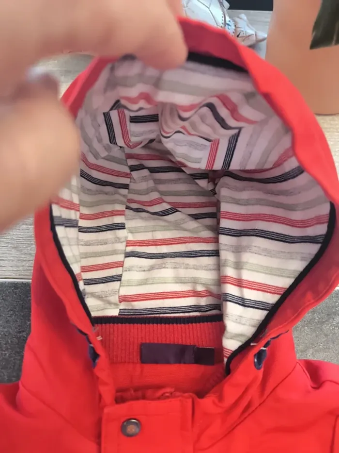 Parka coupe-vent garçon 12 mois sergent major - photo numéro 7