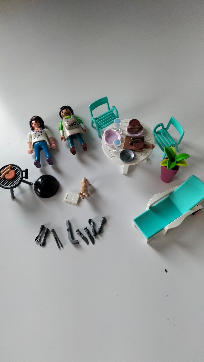 Maison moderne playmobil et accessoires - photo numéro 4