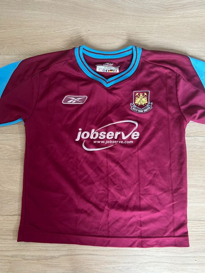 Maillot enfant vintage West Ham United 8 ans (Reebok) - photo numéro 2