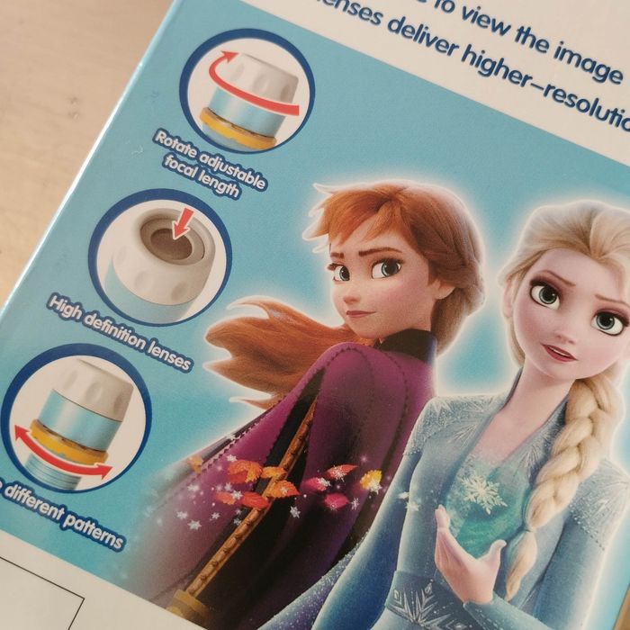 Lampe à histoires projecteur Disney 3 disques - 24 images la reine des neiges - photo numéro 2