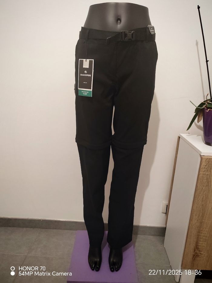 Pantalon de randonnee convertible short